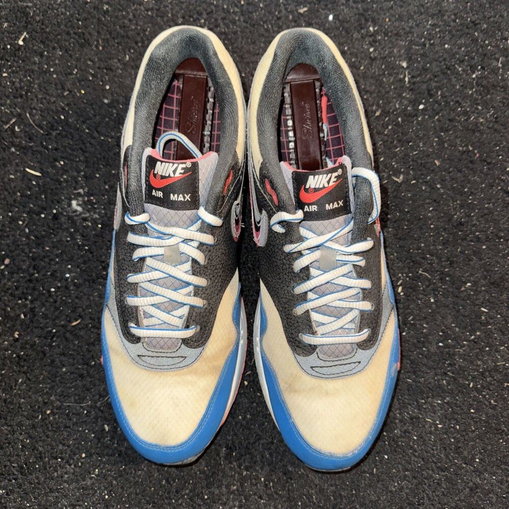 Nike Mens Air Max 1 CT1623-001 Multicolor Lace Up Low Top Sneaker Shoes Sz 8.5 - Picture 5 of 7